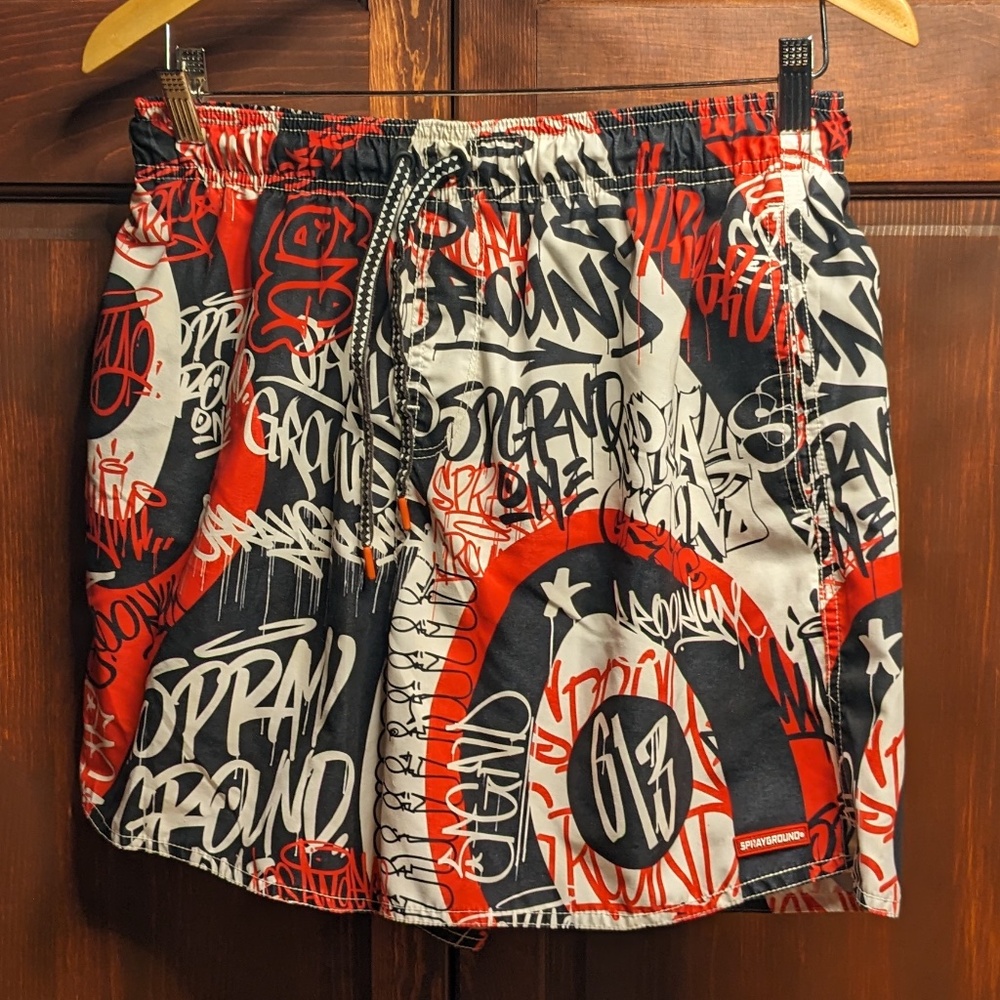 Sprayground 360 Beackbreak Swim Trunks - Mens Size Large
